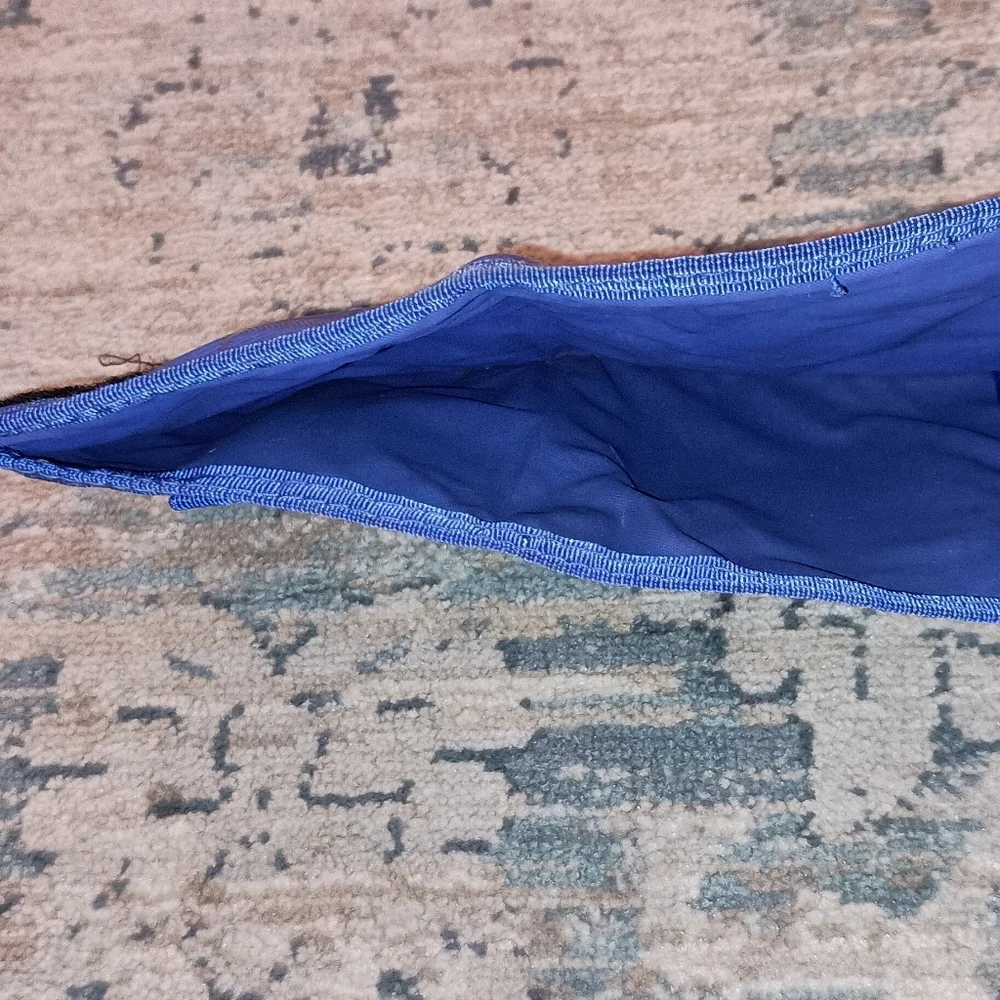 Gitano Express vintage 80'S Blue Vinyl nylon Wallet